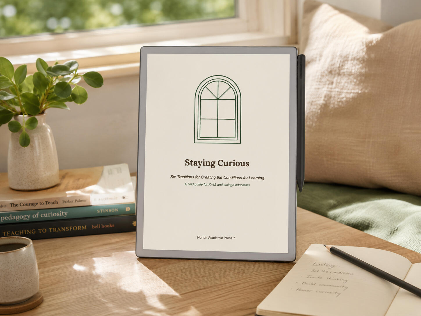 Staying Curious: Six Traditions for Creating the Conditions for Learning — a free field guide for K–12 and college educators published by Norton Academic Press™
